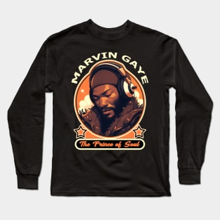 Marvin Gaye 70s Vintage Long Sleeve T-Shirt